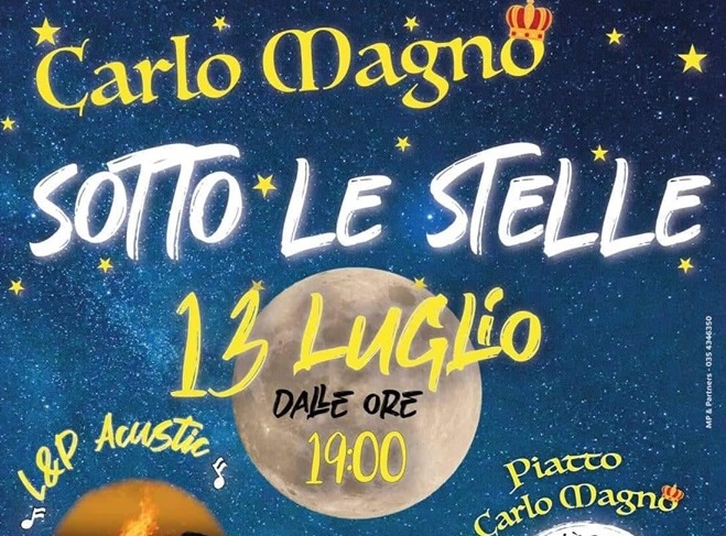 Evento dedicato a Carlo Magno all’Agriturismo Il Riccio