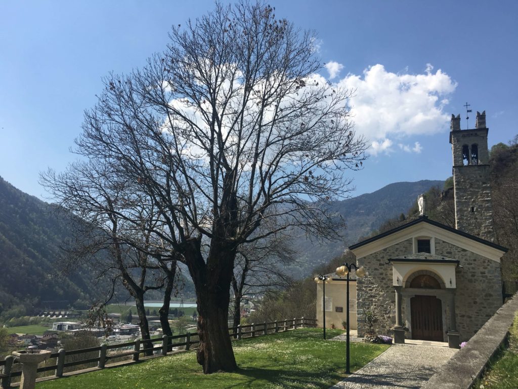 Il Santuario della Madonna della Pradella lungo il cammino camuno 