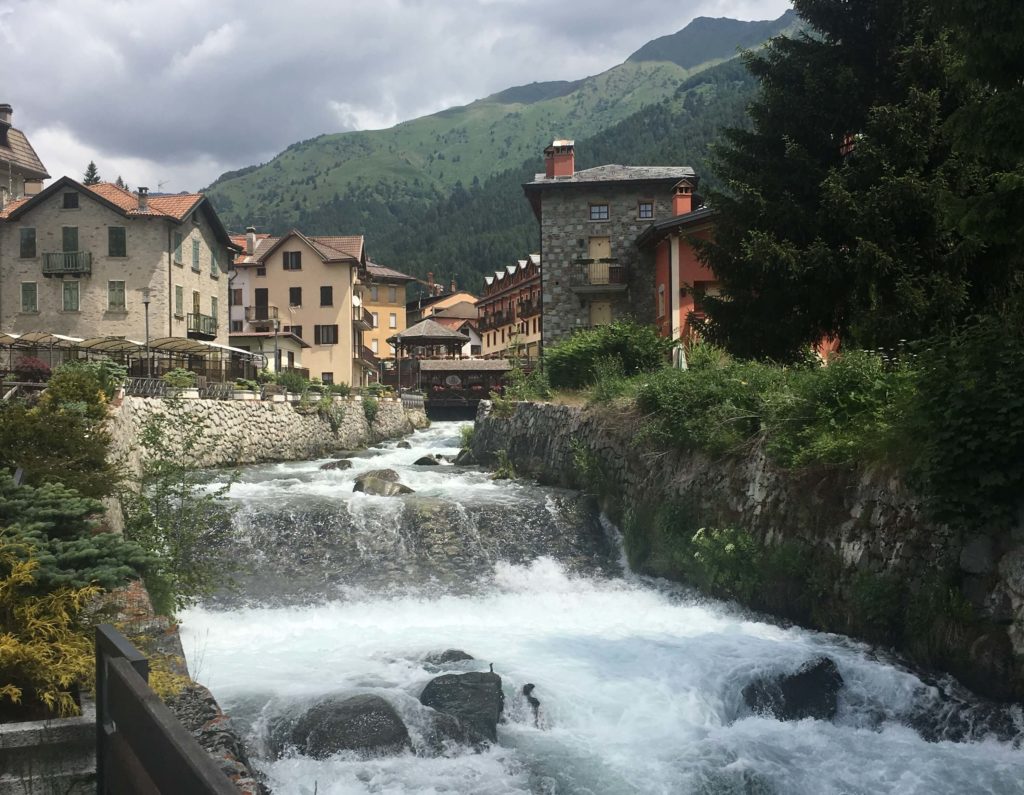 Il Torrente Frigidolfo a Ponte di Legno